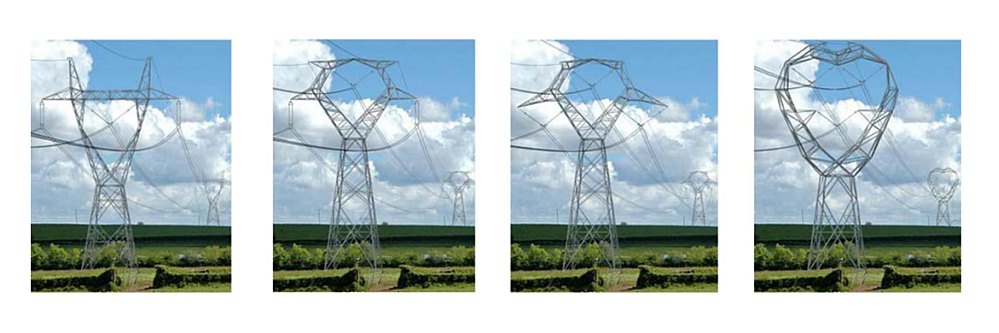 Propozycje słupów linii 400 kV poddanych ocenie społecznej